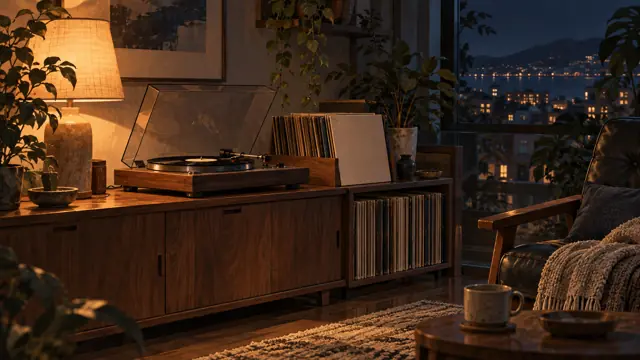 Vinyl Lamp Glow
