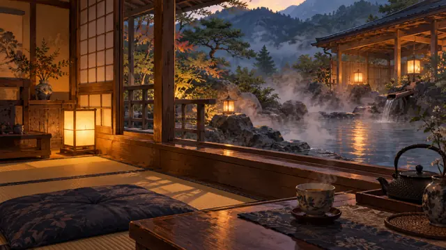 Onsen Inn Window